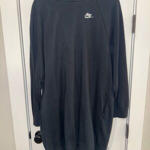 Nike Black Hoodie Dress